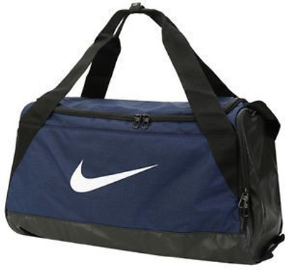 

Nike Nk Brsla S Duff 40 L Backpack(Blue), Lt blue lacquer/black/(brtcrm)