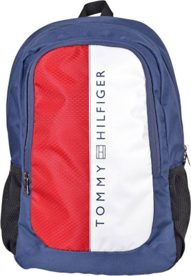 tommy hilfiger backpack red blue white