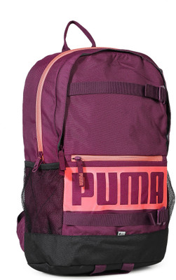 

Puma Deck 24 L Laptop Backpack(Purple, Black), Dark purple