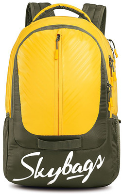 

Skybags Plus 03 35 L Laptop Backpack(Yellow)