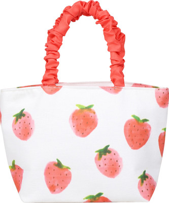 

Angesbags Anges Strawberry Canvas Plush Bag(White, 5 inch)