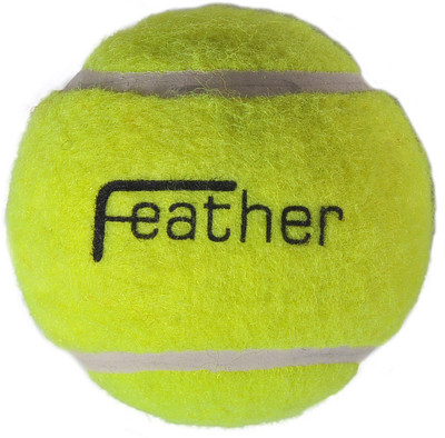 

feather Light tennis ball Tennis Ball(Pack of 12, Yellow)