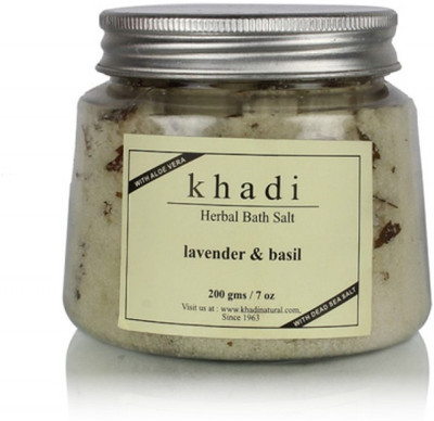 

Khadi Natural Lavender & Basil Herbal Bath Salt(200 g)