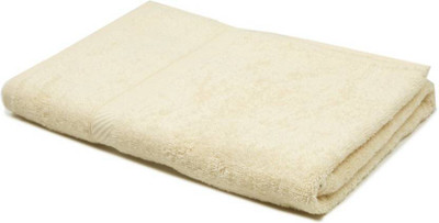 

WELHOME Cotton 380 GSM Bath Towel, Cream