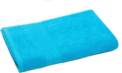 

HomeStrap Cotton 380 GSM Bath Towel(Light Blue), Turquoise blue