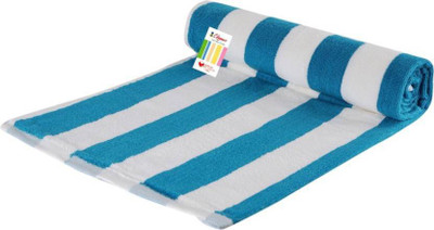 59% OFF on Skumars Love Touch Cotton Bath Towel(Blue, White) 59% OFF on Skumars Love Touch Cotton Bath Towel(Blue, White)