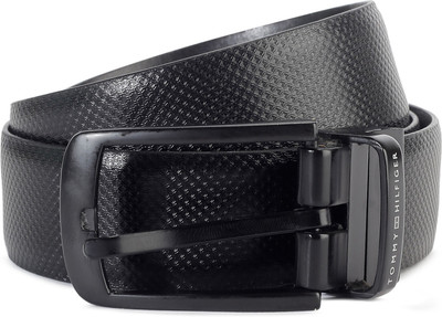 

Tommy Hilfiger Men Formal Black Genuine Leather Belt