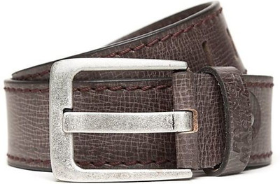 

Flying Machine Men Casual Brown Genuine Leather Belt