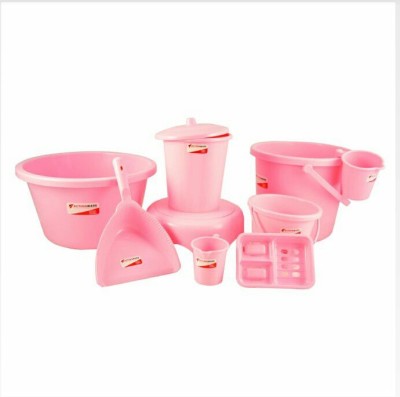 

Action Ware BATH SET (Color may be very) 9 L Plastic Bucket(Multicolor)