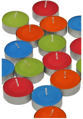 

Lata Candles Multicolor Tealight Candles Pack of 50 Pcs Candle(Multicolor, Pack of 50)