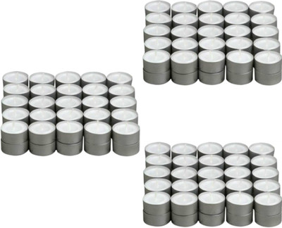 

Lata Pure Paraffin Wax Tealight Candles 150 Candle(White, Pack of 150)