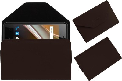ACM Pouch for Swipe Neo Power Premium Pouch Case(Brown, Cases with Holder, Pack of: 1)