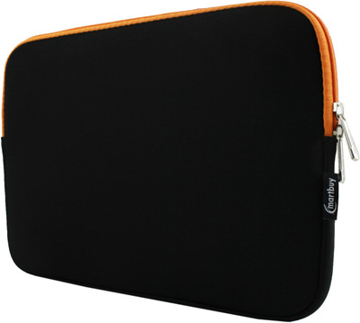

Emartbuy 14 inch Sleeve/Slip Case(Multicolor), Black / orange