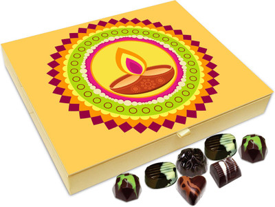 

Chocholik Diwali Gift Box - Have A Beautiful And Calm Diwali Chocolate Box - 20pc Truffles(240 g)
