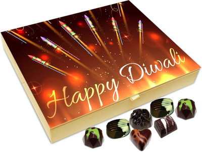 

Chocholik Diwali Gift Box - Have An Amazing Diwali All Of You Chocolate Box - 20pc Truffles(240 g)
