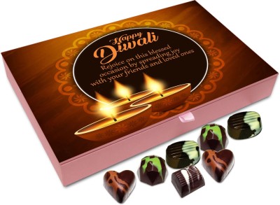 

Chocholik Diwali Gift Box - Have A Beautiful And Pollution Free Diwali Chocolate Box - 12pc Truffles(144 g)