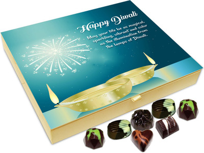 

Chocholik Diwali Gift - May Your Life Be As Magical As Sparkling As Diwali Chocolate Box - 20pc Truffles(240 g)