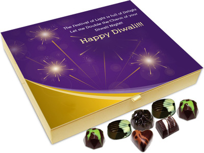 

Chocholik Diwali Gift Box - Let Us Enjoy And Double The Charm Of Diwali Chocolate Box - 20pc Truffles(240 g)