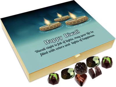 

Chocholik Diwali Gift - May Your Life Is Filled With Colors This Diwali Chocolate Box - 20pc Truffles(240 g)