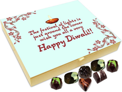 

Chocholik Diwali Gift Box - Have An Amazing Night This Diwali Chocolate Box - 20pc Truffles(240 g)