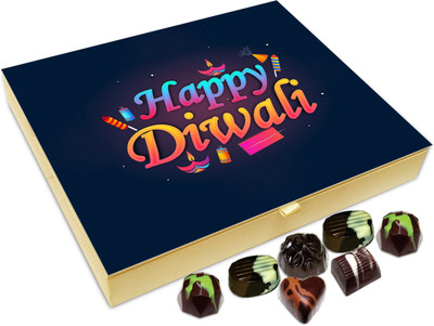 

Chocholik Diwali Gift Box - Happy Diwali To All Chocolate Box - 20pc Truffles(240 g)