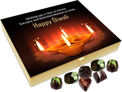 

Chocholik Diwali Gift Box - Wishing You A Year Of Success This Diwali Chocolate Box - 20pc Truffles(240 g)