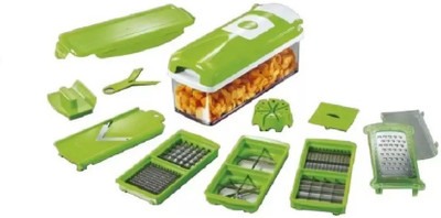 Kumar Retail NICER DICER PLUS VEGETABLE Chopper (Green) Chopper(Green) available at flipkart for Rs.545