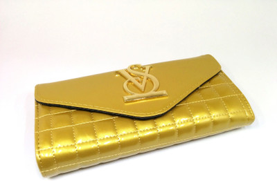 

SAFESEED Casual Gold Clutch