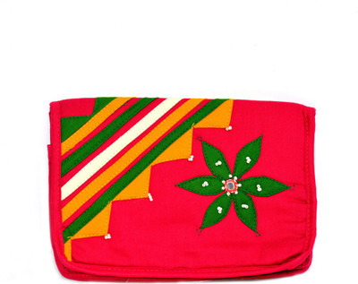 

Art Godaam Party Red Clutch