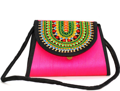 

Art Godaam Party Pink Clutch