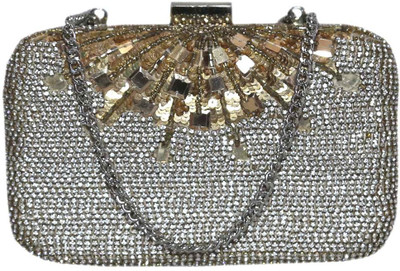 

Diwaah Party Gold Clutch