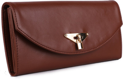 

Kiwi Fashion Casual Brown Clutch