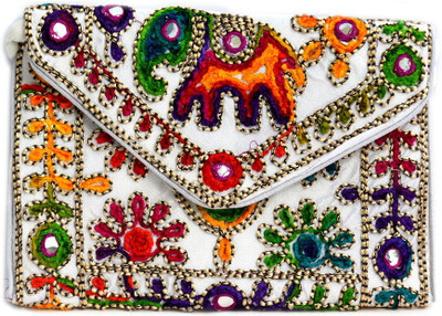 

Art Godaam Party Multicolor Clutch