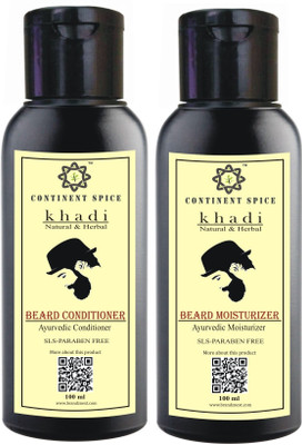 

Continent Spice KHADI BEARD CONDITIONER & MOISTURIZER -CS682005(Set of 2)