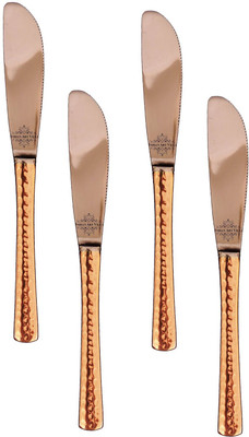 

IndianArtVilla Set of 4 Knife Steel, Copper Cutlery Set(Pack of 4)
