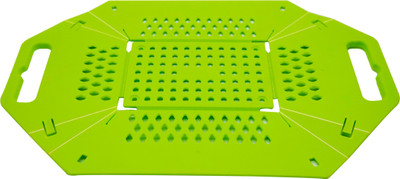 

Nestwell 3 IN 1 VEG & FRUIT BASKET WITH CHOPPING & WASH(COLOUR MAY BE VERY) Plastic Cutting Board(Multicolor Pack of 1)