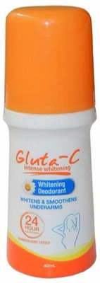

Gluta-C Underarm Whitening With Glutathione Deodorant Roll-on - For Men & Women(40 g)