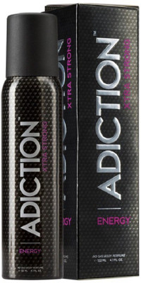 

Adiction Energy Extra Strong (122 ML) Deodorant Spray - For Men(122 ml)
