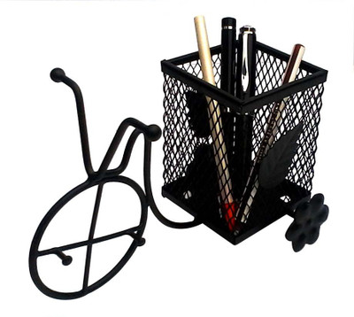 

GAC Trend Organiser2 1 Compartments Iron Pen Stand(Black)