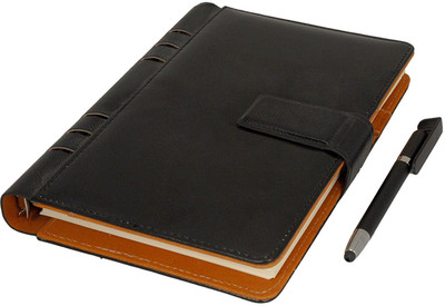 

idolcollections Assorted Diary(2018, Black, Pack of 2)
