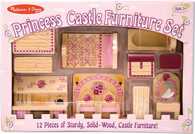 MELISSA AND DOUG Princess Castle Furniture Set(Multicolor)