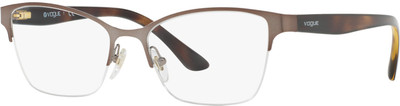 

Vogue Half Rim Cat-eyed Frame(52 mm
