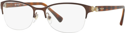 

Vogue Half Rim Cat-eyed Frame(53 mm