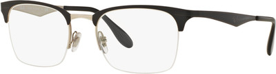 Ray-Ban Half Rim Square Frame(51 mm