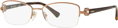 

Vogue Half Rim Cat-eyed Frame(52 mm