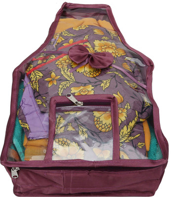 

Zadmus Designer Premium Satin Blouse Cover Capacity - 8 Pcs scov24_p(Purple)