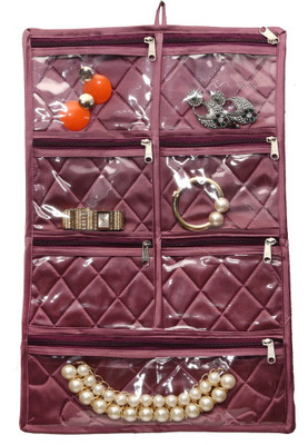 

Zadmus Designer Accessories Storage Hanging Bag (7 Zip) acov31_7z_p(Purple)