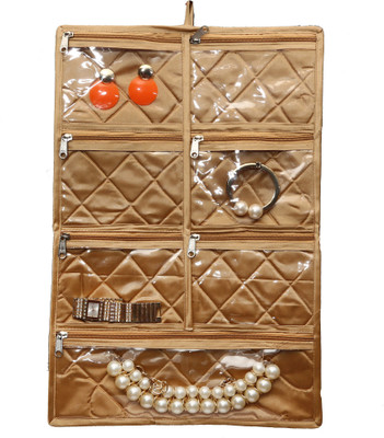 

Zadmus Designer Accessories Storage Hanging Bag (7 Zip) acov30_7z_go(Gold)