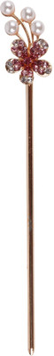 

Pink Rose Bridal Collection Bun Stick(Multicolor)