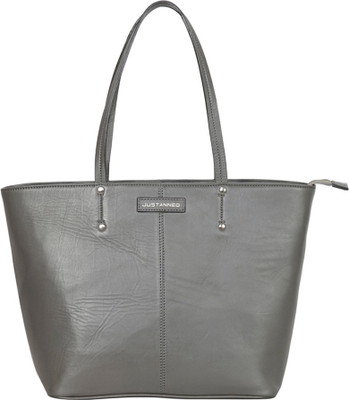 

Justanned Hand-held Bag(Grey)